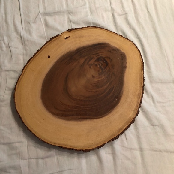 Acacia bark footed server - Picture 1 of 6